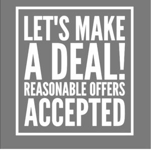 ⚫️MAKE ME AN OFFER⚫️